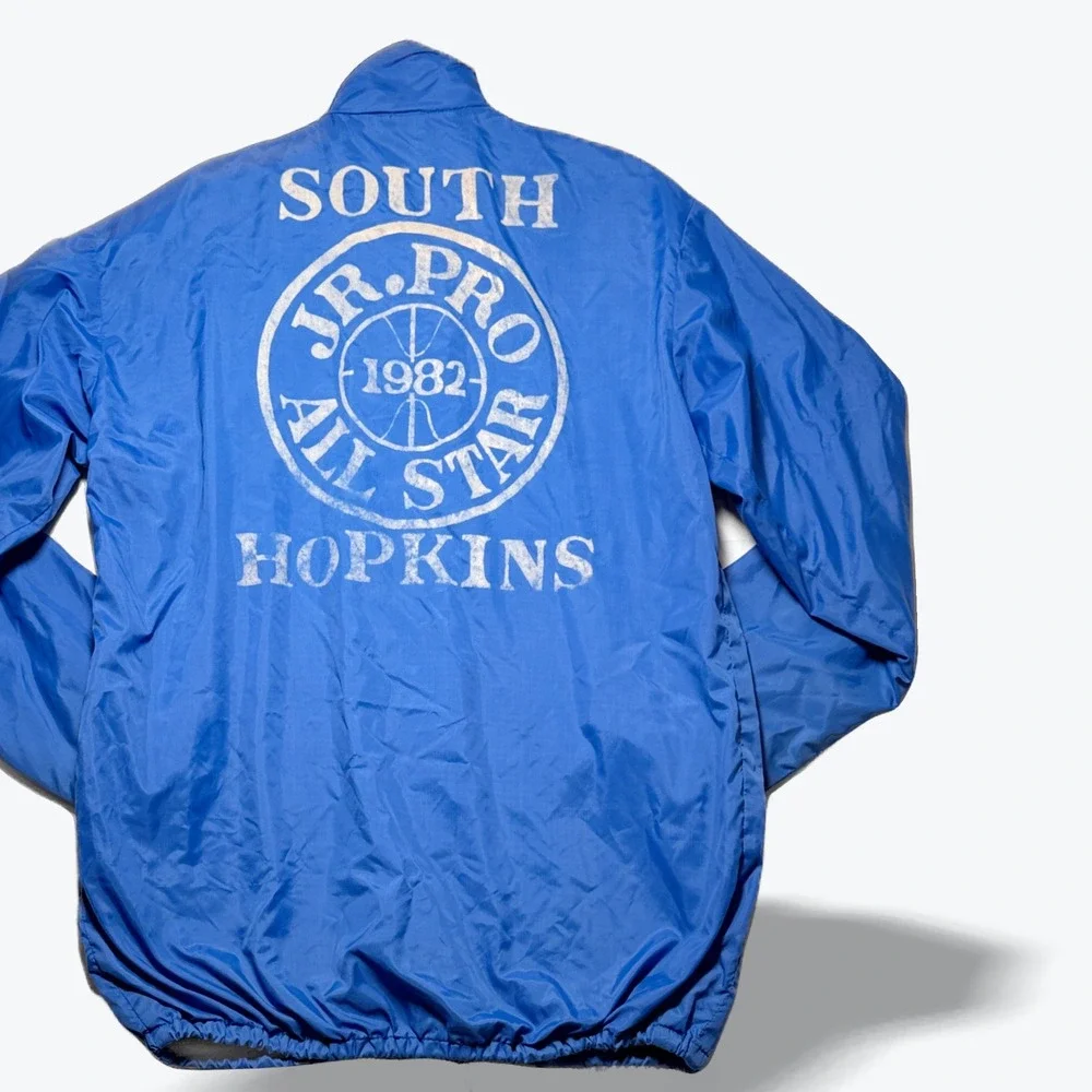 Vintage Windbreaker Jacket 1982 South Hopkins Jr Pro All Star Youth XXL 18/20